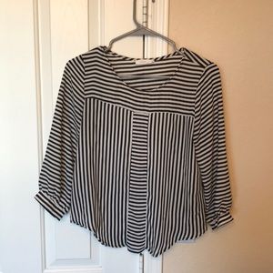 Lush striped blouse